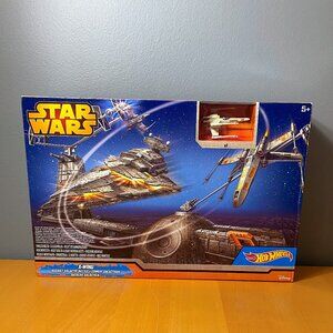 Star Wars Hot Wheels  X-Wing Assault Galatic Battle Playset